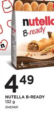 Fortinos NUTELLA B-READY, 132 g offer