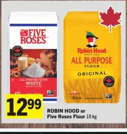 Foodland ROBIN HOOD or Five Roses Flour offer