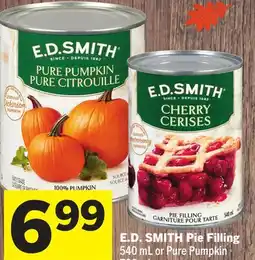 Foodland E. D. SMITH Pie Filling offer