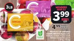 Foodland COMPLIMENTS Apples offer