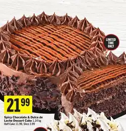 Foodland Spicy Chocolate & Dulce de Leche Dessert Cake offer
