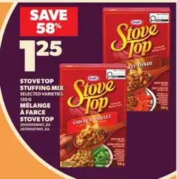Independent Grocer STOVE TOP STUFFING MIX, 120 G offer