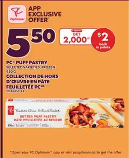 Independent Grocer PC PUFF PASTRY 450 G offer