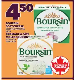 Independent Grocer BOURSIN SOFT CHEESE, 150 G offer