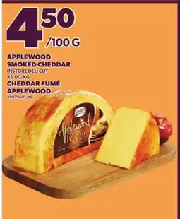 Independent Grocer APPLEWOOD SMOKED CHEDDAR offer