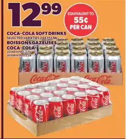 Independent Grocer COCA-COLA SOFT DRINKS, 24X355 ML offer