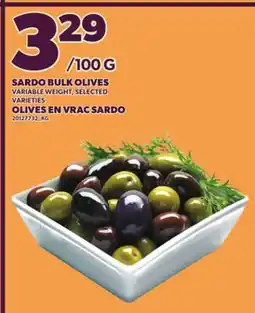 Independent Grocer SARDO BULK OLIVES offer