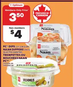 Independent Grocer PC DIPS 227-228 G NAAN DIPPERS 200 G offer