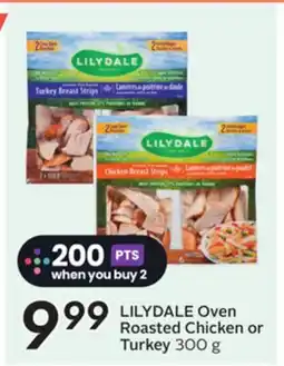 Sobeys LILYDALE Oven Roasted Chicken or Turkey offer