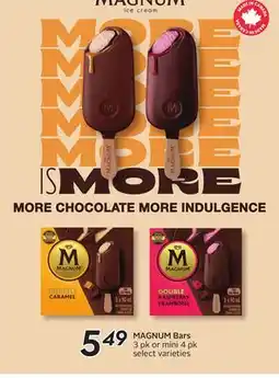 Sobeys MAGNUM Bars offer