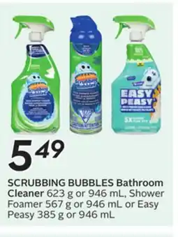 Sobeys SCRUBBING BUBBLES Bathroom Cleaner offer