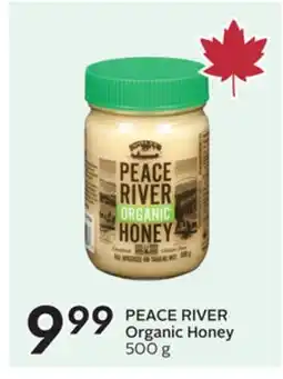 Sobeys PEACE RIVER Organic Honey offer