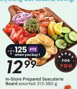 Sobeys In-Store Prepared Seacuterie Board offer