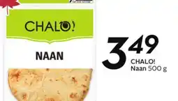 Sobeys CHALO! Naan offer