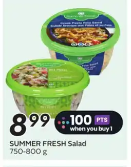 Sobeys SUMMER FRESH Salad offer
