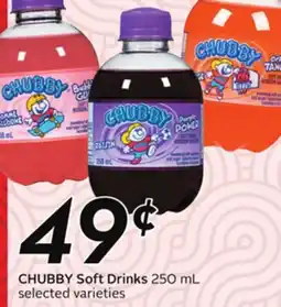 Sobeys CHUBBY Soft Drinks offer