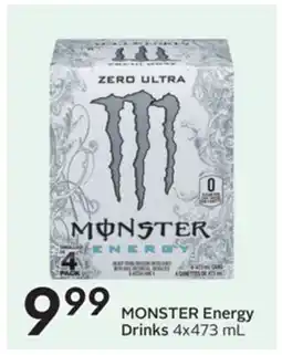 Sobeys MONSTER Energy Drinks offer