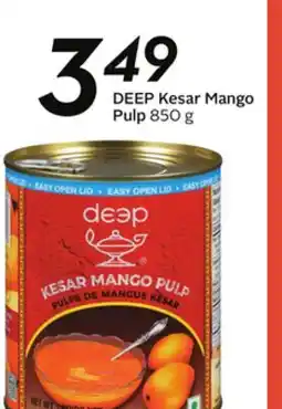 Sobeys DEEP Kesar Mango Pulp offer