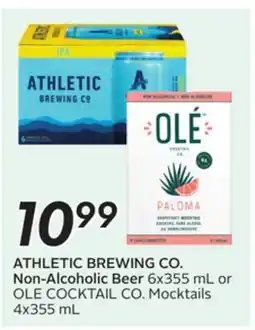 Sobeys ATHLETIC BREWING CO. Non-Alcoholic Beer offer