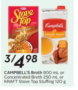 Sobeys CAMPBELL'S Broth offer