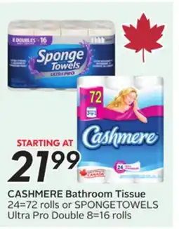 Sobeys CASHMERE Bathroom Tissue offer