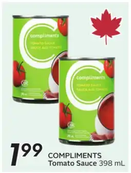 Sobeys COMPLIMENTS Tomato Sauce offer