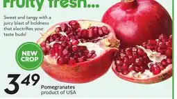 Sobeys Pomegranates offer