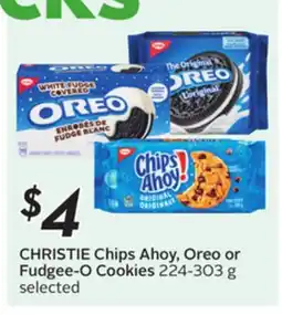 Sobeys CHRISTIE Chips Ahoy, Oreo or Fudgee-O Cookies offer