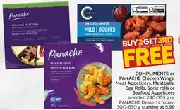 Sobeys COMPLIMENTS or PANACHE Chicken Wings, Appetizers offer