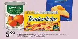 Sobeys TENDERFLAKE Lard offer