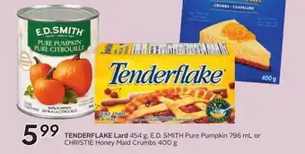 Sobeys TENDERFLAKE Lard offer