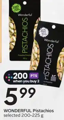 Sobeys WONDERFUL Pistachios offer