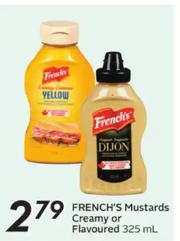 Sobeys FRENCH'S Mustards offer