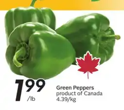 Sobeys Green Peppers offer