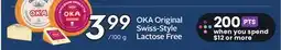 Sobeys OKA Original Swiss-Style Lactose Free offer