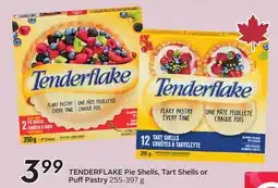 Sobeys TENDERFLAKE Pie Shells, Tart Shells or Puff Pastry offer