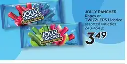 Sobeys JOLLY RANCHER Ropes or TWIZZLERS Licorice offer