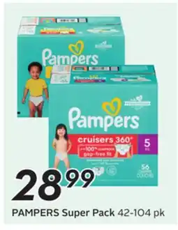 Sobeys PAMPERS Super Pack offer