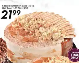 Sobeys Speculoos Dessert Cake offer