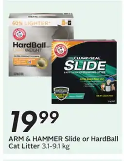 Sobeys ARM & HAMMER Slide or HardBall Cat Litter offer