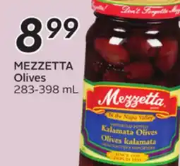 Sobeys MEZZETTA Olives offer