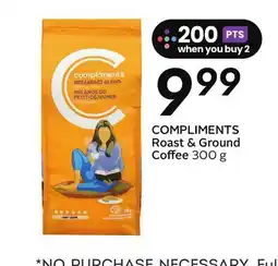 Sobeys COMPLIMENTS Roast & Ground Coffee offer