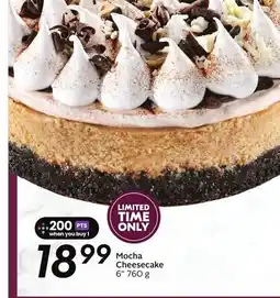 Sobeys Mocha Cheesecake offer