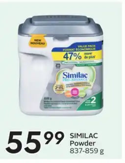 Sobeys SIMILAC Powder offer