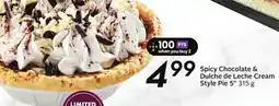 Sobeys Spicy Chocolate & Dulche de Leche Cream Style Pie offer
