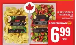 Food Basics IRRESISTIBLES FRESH PASTA offer