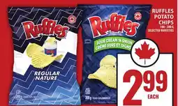 Food Basics RUFFLES POTATO CHIPS offer