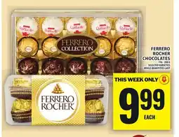Food Basics FERREROROCHER CHOCOLATES offer