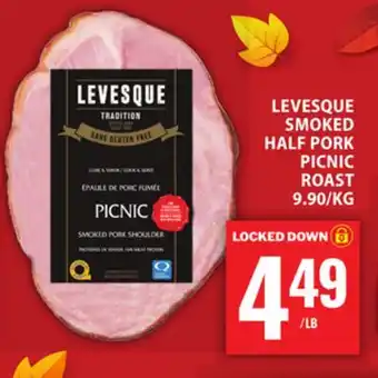 Food Basics LEVESQUE SMOKED HALF PORK PICNIC ROAST offer