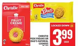 Food Basics CHRISTIE PEEK FREANS OR DAD'S OATMEAL COOKIES offer